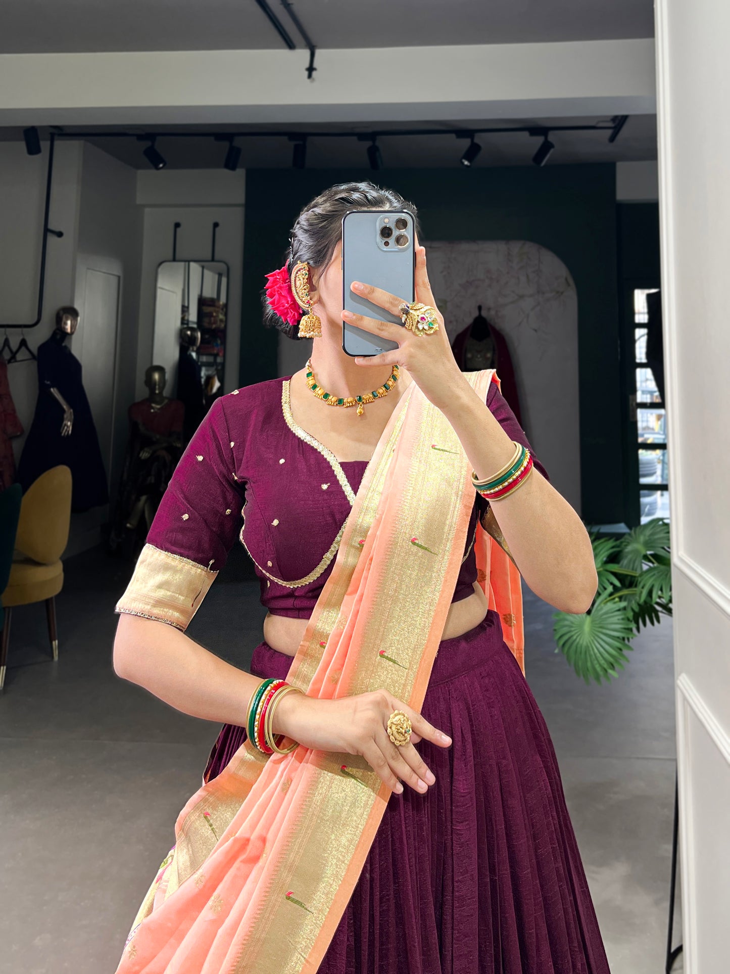 Crafted in silk, designed for royalty Lehenga Choli