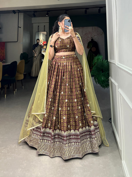 New latest collection of bridesmaids lehenga choli