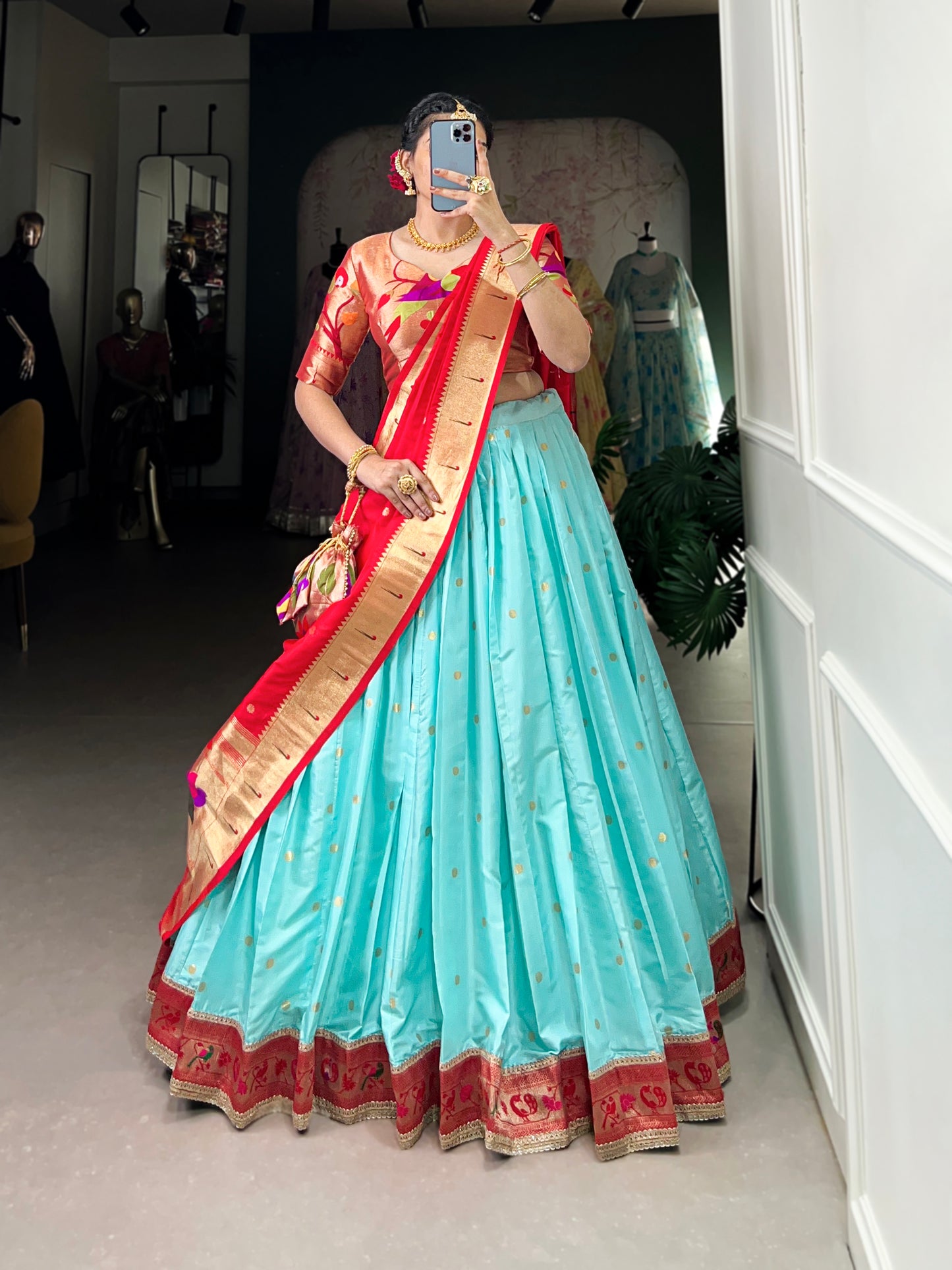 Paithani Lehenga Choli an art form that transcends time and trends