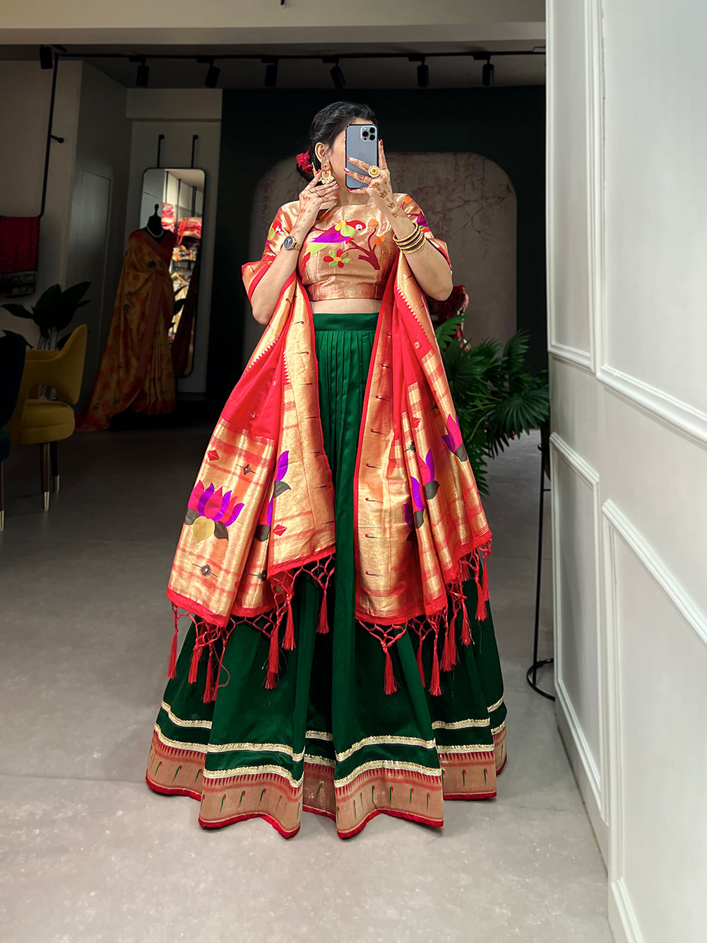 Paithani lehenga